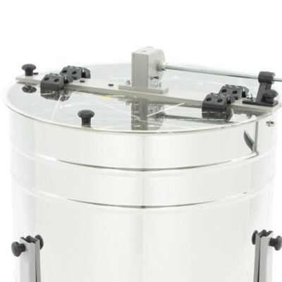 LYSON 4-Waben Honigschleuder Diagonalschleuder Ø600 Manuelle Honeyextractor Tangentialschleuder mit Handantrieb für 4 Rähmchen Universal Edelstahl Imkerei Bienenzüchter MINIMA LINE - Image 10