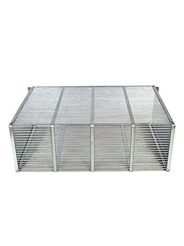 LYSON Bannwabentasche Dadant US für 3 Rähmchen mit Deckel verzinkt Innenmaße 460x119x285 Metallisolator - Image 10