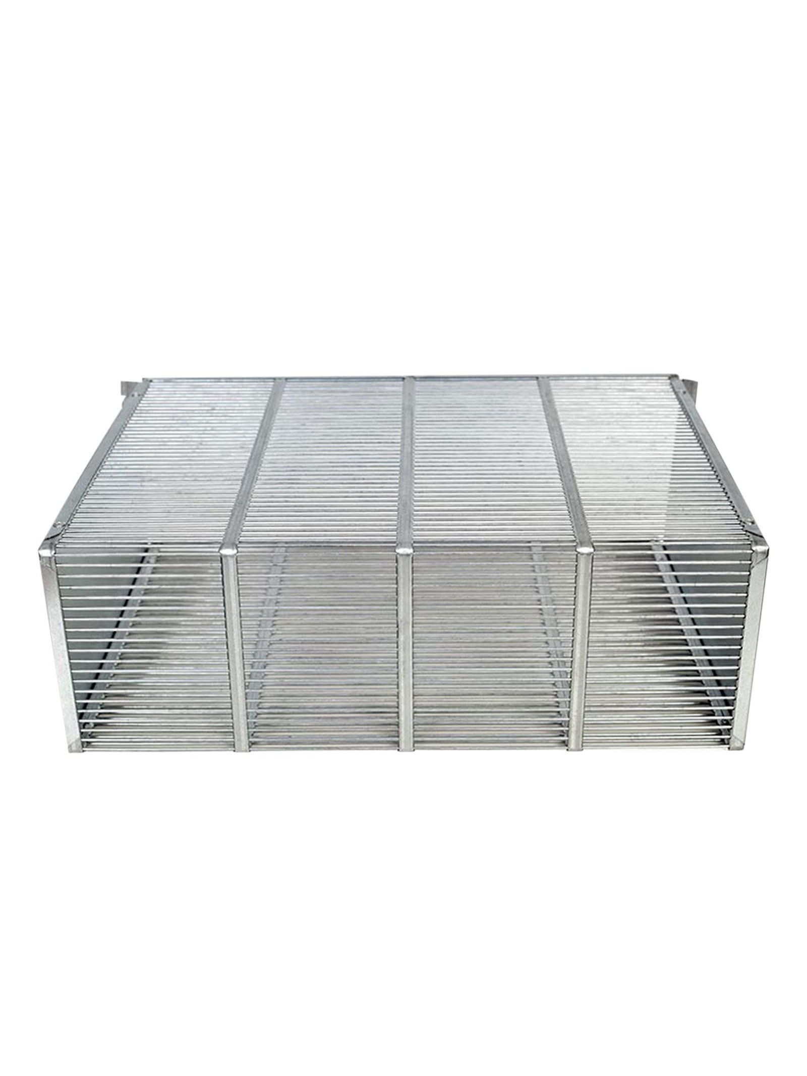 LYSON Bannwabentasche Zander für 3 Rähmchen mit Deckel verzinkt Innenmaße 430x119x216 Metallisolator aus Edelstahl Königinnenzucht Bannwaben Imkerei Bienenbeuten - Image 8