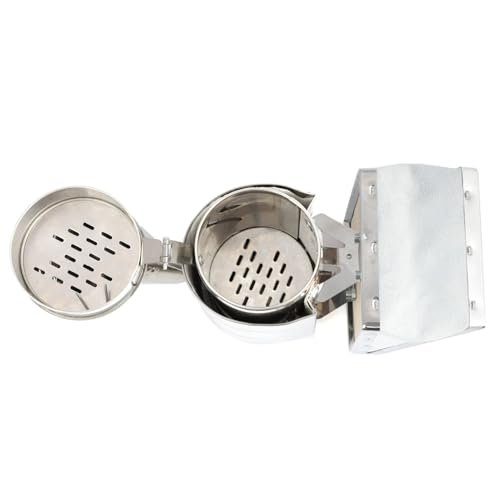 LYSON Bee Hive Smoker Säurebeständig Premium Höhe 32 cm mit Heizkörper Smoker Bienen Imker Smoker Zubehör für Imkereibedarf Bienentechnik Imkereiausrüstung Bienenzucht - Image 4