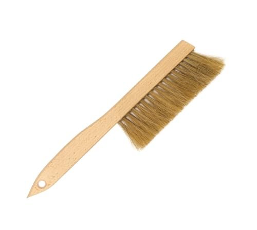 LYSON Bienenbesen Bienenstockbürste Bienenbürste Bienenkehrbürste Bienen Bürsten Beekeeping Brush mit Naturborsten Kurz für Imker Imkerei Werkzeug Zubehör - Image 2
