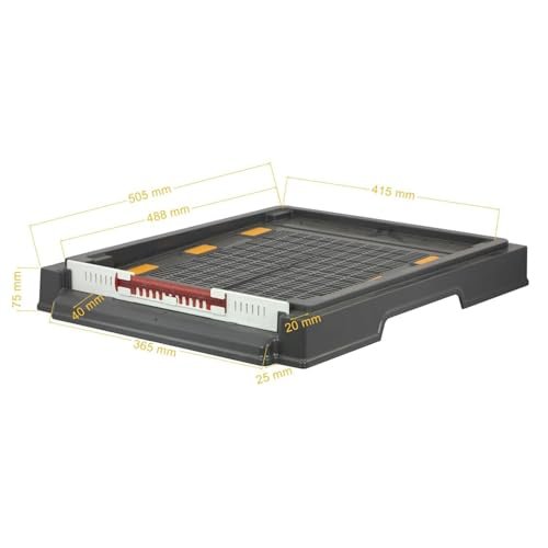 LYSON Bodenplatten Boden für Dadant Flachboden Bodenschiedplatte Kunststoffboden Hygienischer Bienenbeutensystem OPTIMA LINE Imkerei Beuten Bienen Bienenstock - Image 4