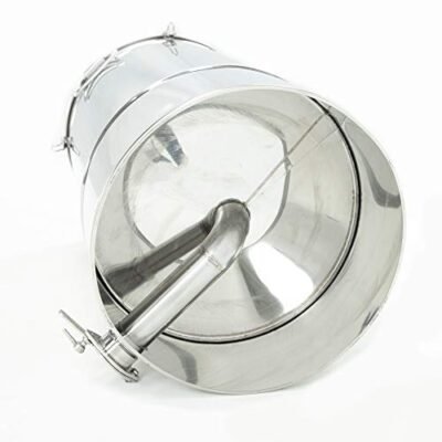 LYSON Honigabfüller, Honigeimer, Abfüllkübel, Abfüllbehälter für Honig mit konischem Boden, Abdeckung, Dichtung und Klammern aus Edelstahl TYPE (304) – Absetzbehälter 30l (ca. 40 kg) - Image 10