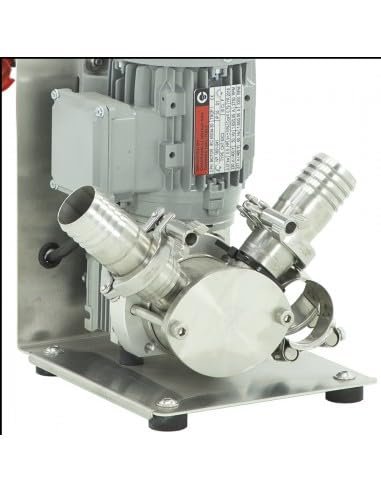 LYSON Honigpumpe Saug- und Druckpumpe 400V /0,37KW, Rotormodul Kompakte Version zum Pumpen von Honig und Sirup Effizienz – bis zu 900 l/Stunde. - Image 8