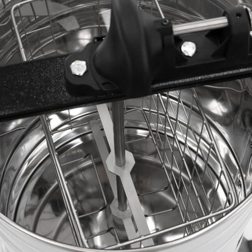 LYSON Honigschleuder Diagonalschleuder Honeyextractor Tangentialschleuder mit Handantrieb Edelstahl Imkerei Bienenzüchter Zubehör BASIC LINE - Image 7