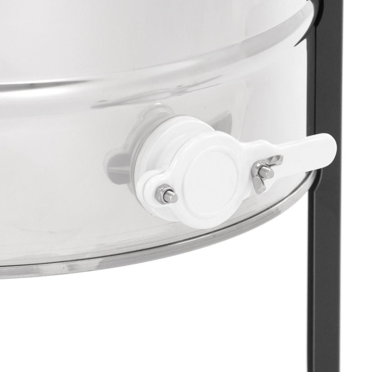 LYSON Honigschleuder Diagonalschleuder Honeyextractor Tangentialschleuder mit Handantrieb Edelstahl Imkerei Bienenzüchter Zubehör BASIC LINE - Image 8
