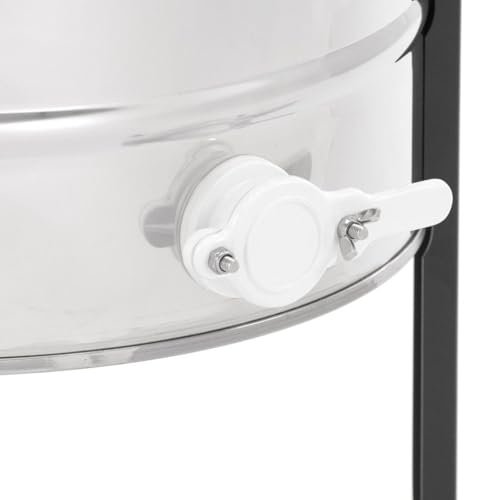 LYSON Honigschleuder Diagonalschleuder Honeyextractor Tangentialschleuder mit Handantrieb Edelstahl Imkerei Bienenzüchter Zubehör BASIC LINE - Image 9