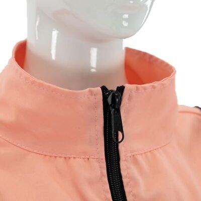 LYSON Imkeranzug mit Schleier, Bündchen an den Ärmeln und Beinen Imkeroverall Professionelle Imkerbekleidung mit abnehmbarem Hut, abnehmbarer Mütze Lachsfarbe Grösse S - Image 10