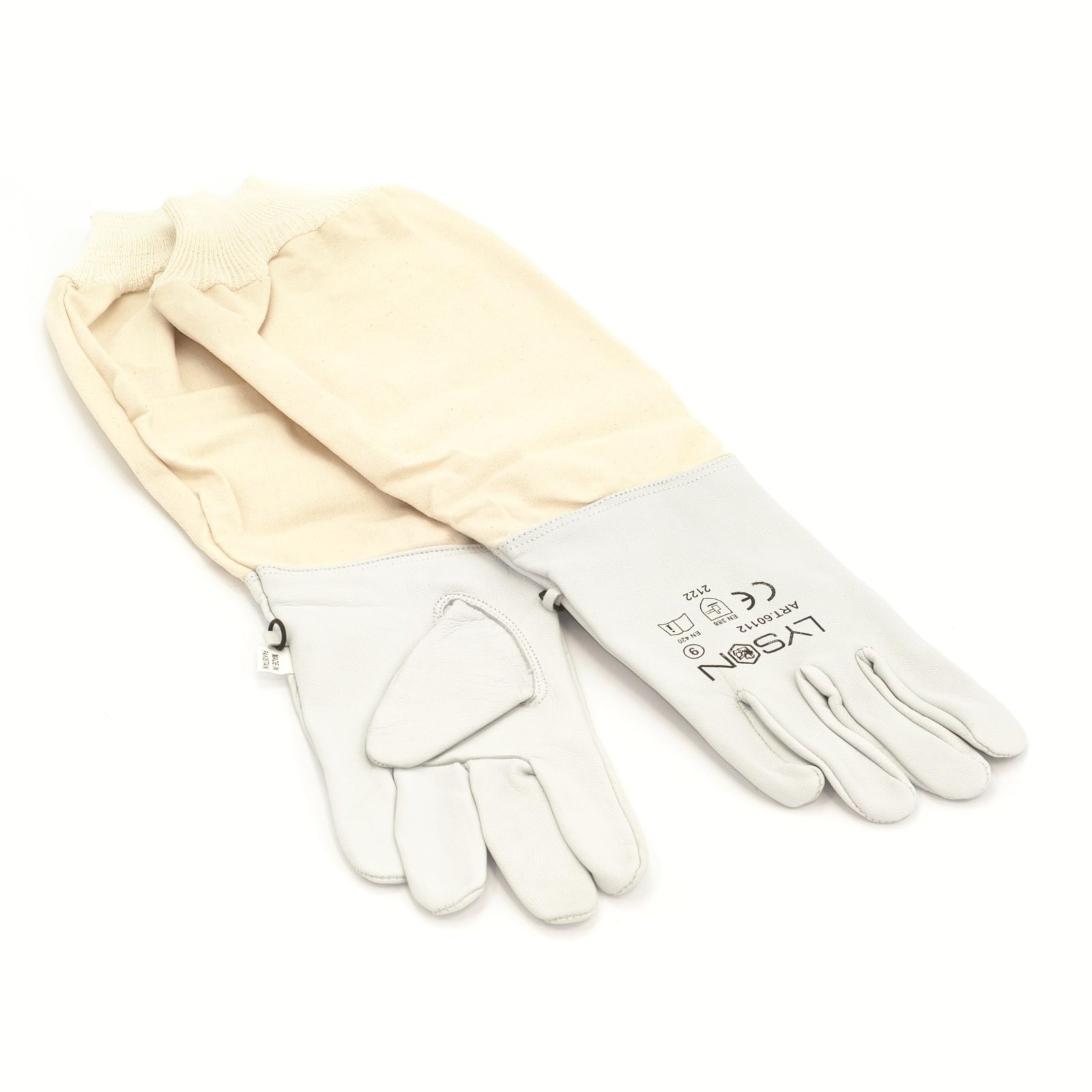 LYSON Imkerhandschuhe Handschuhe Imkerhandschuhe Leder Imkereibedarf Stichfeste Bienen Imker Imkerei Zubehör Gartenhandschuhe Größe S - XXL - Image 2