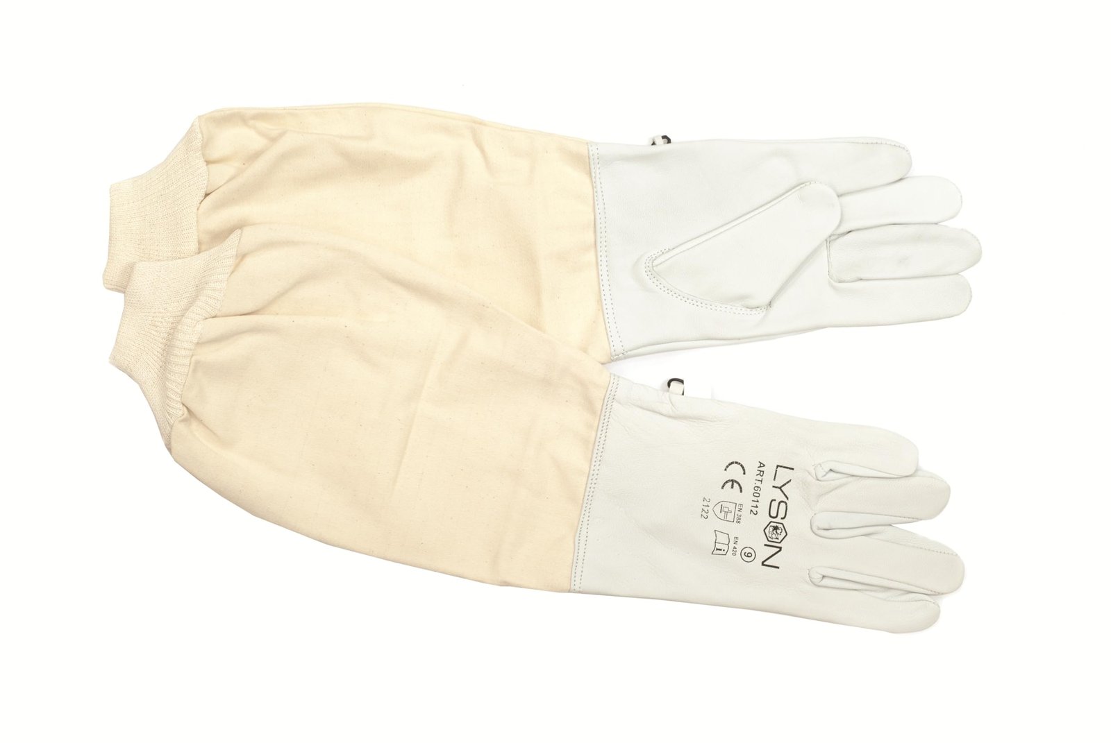 LYSON Imkerhandschuhe Handschuhe Schutzhandschuhe Leder Imkereibedarf Stichfeste für Bienenschutzhandschuhe Bienen Imker Imkerei Zubehör Bienenzuch Gartenhandschuhe Größe XL - Image 5