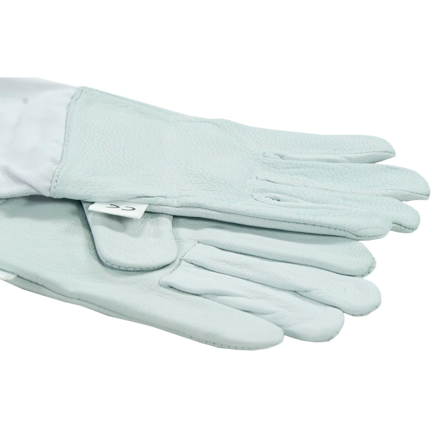 LYSON Imkerhandschuhe für Kinder Handschuhe Imkerhandschuhe Leder Imkereibedarf Stichfeste Bienen Imker Imkerei Zubehör Gartenhandschuhe Größe 9 - Image 2