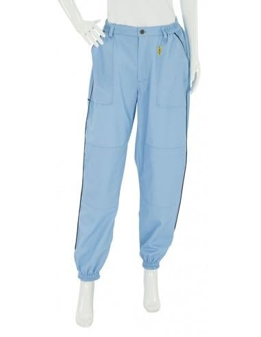 LYSON Imkerhose Hose für Imker Arbeit mit Bienen Imkeri Schutzhose Arbeitshose Bienenzuchthose Bienenzuchthosen Cargo Hose Schutzhose Streetwear Outdoor Blau Größe L - Image 8