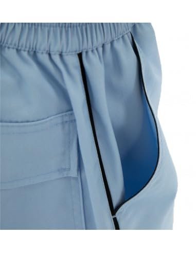 LYSON Imkerhose Hose für Imker Arbeit mit Bienen Imkeri Schutzhose Arbeitshose Bienenzuchthose Bienenzuchthosen Cargo Hose Schutzhose Streetwear Outdoor Blau Größe XL - Image 3