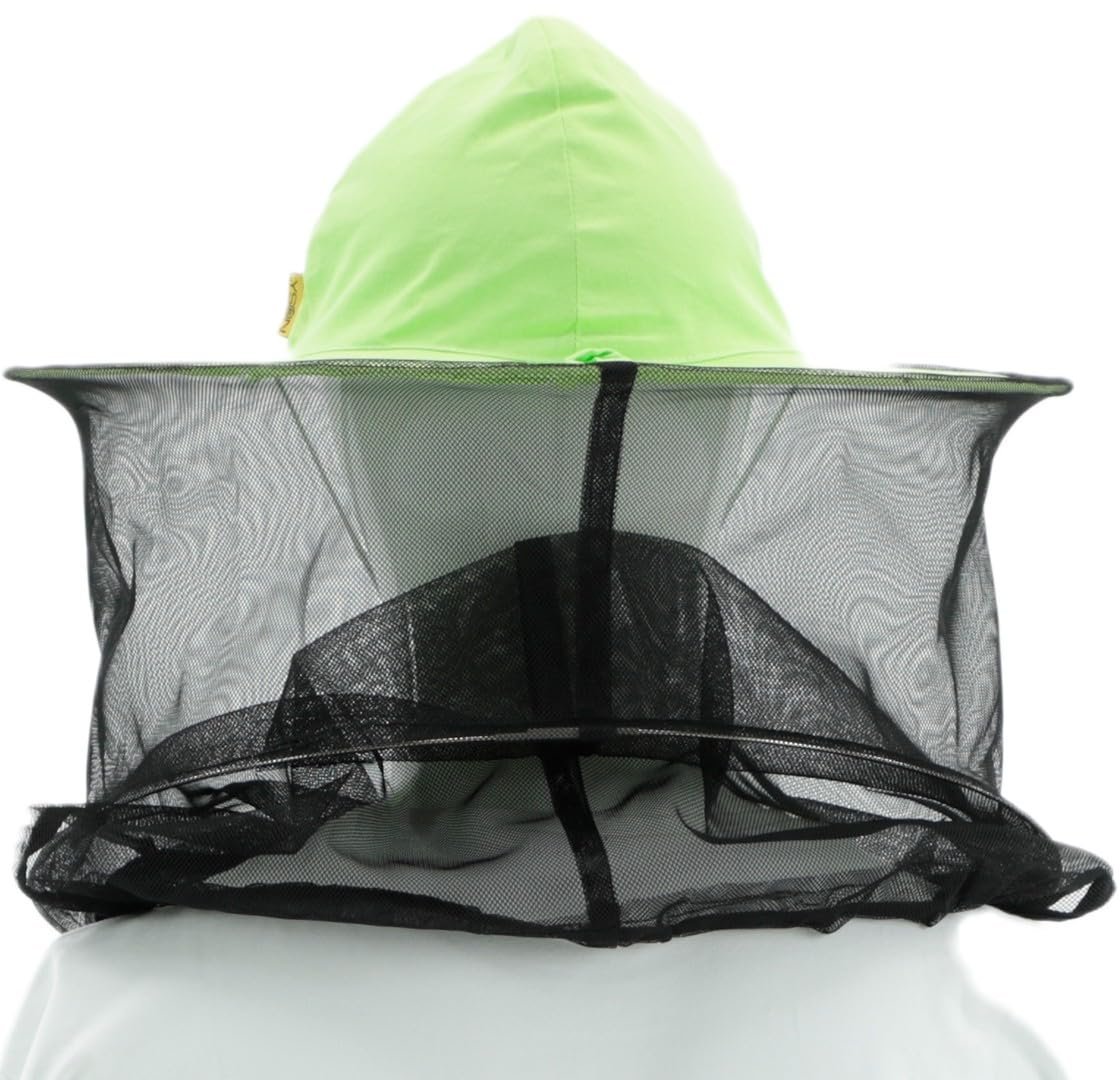 LYSON Imkerhut mit Schleier Moskitonetz Hut Unisex-Erwachsene Bienen Schleier Hut Professionelle Bienenschutz Bienenanzug mit Reißverschluss Bee Keepers - Image 2