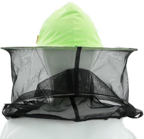 LYSON Imkerhut mit Schleier Moskitonetz Hut Unisex-Erwachsene Bienen Schleier Hut Professionelle Bienenschutz Bienenanzug mit Reißverschluss Bee Keepers - Image 3