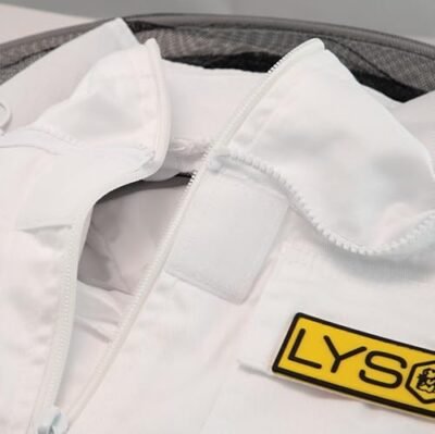 LYSON Imkerjacke aus Mesh und Baumwolle Imkerbluse mit abnehmbarem Hut belüftet Imker KostümProfessionelle Imkerbekleidung, Imkerjacke mit Reißverschluss - Image 10