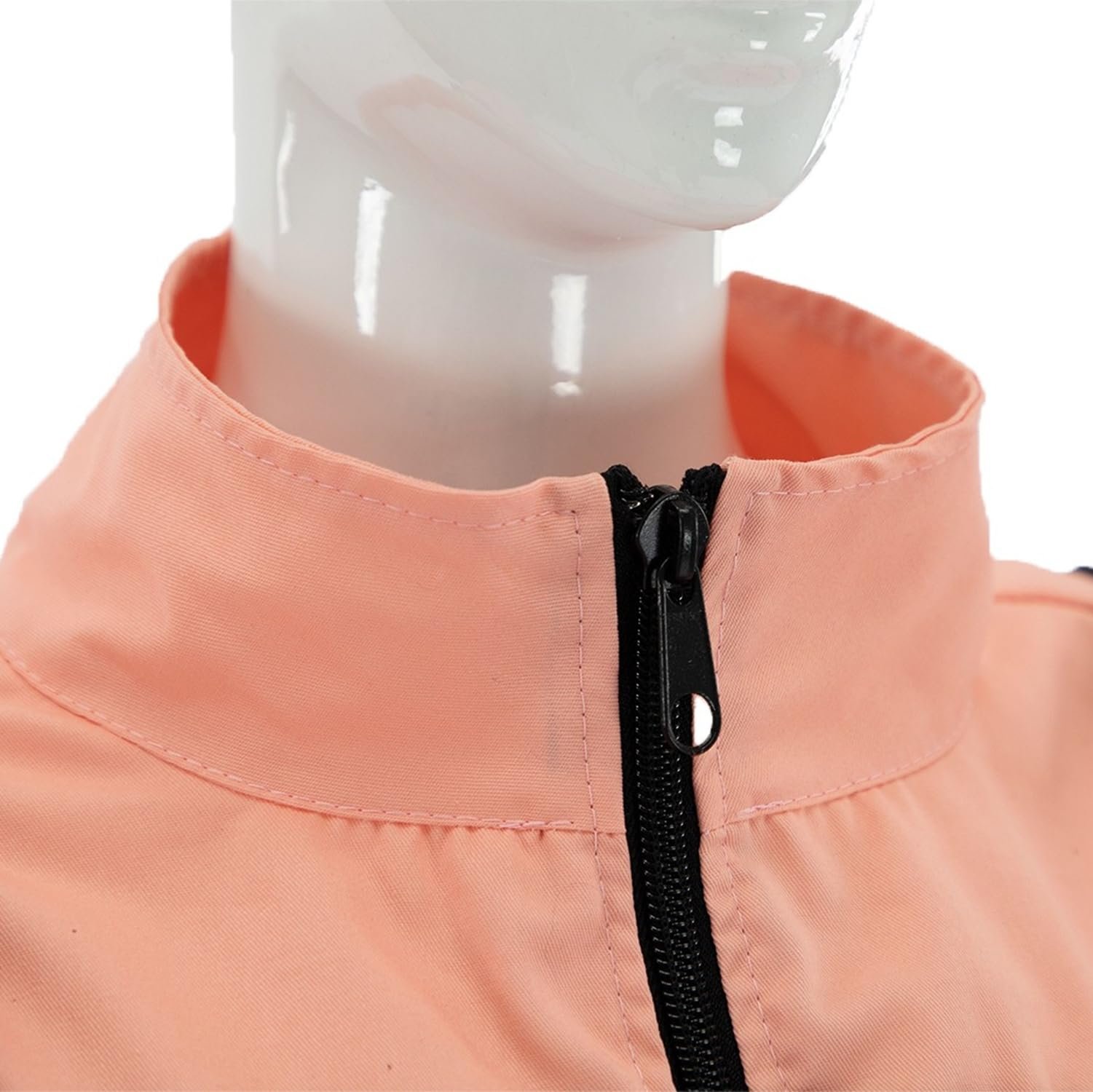 LYSON Imkerjacke mit Hut Imkerbluse Schutz vor Mücken und Insekten sportlicher Style – Imkerbekleidung Schutz vor Bienen Insekten Imkereibedarf Lachsfarbe Größe M - Image 8