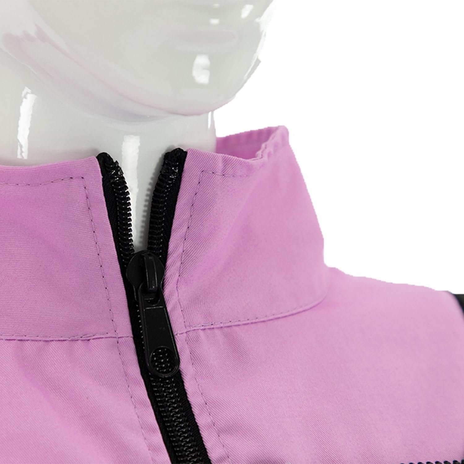 LYSON Imkerjacke mit Hut Imkerbluse Schutz vor Mücken und Insekten sportlicher Style – Imkerbekleidung Schutz vor Bienen Insekten Imkereibedarf Lila Größe XXL - Image 8