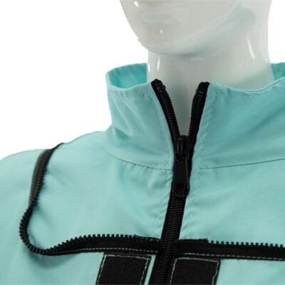 LYSON Imkerjacke mit Hut Imkerbluse Schutz vor Mücken und Insekten sportlicher Style – Imkerbekleidung Schutz vor Bienen Insekten Imkereibedarf Türkis Größe M - Image 10