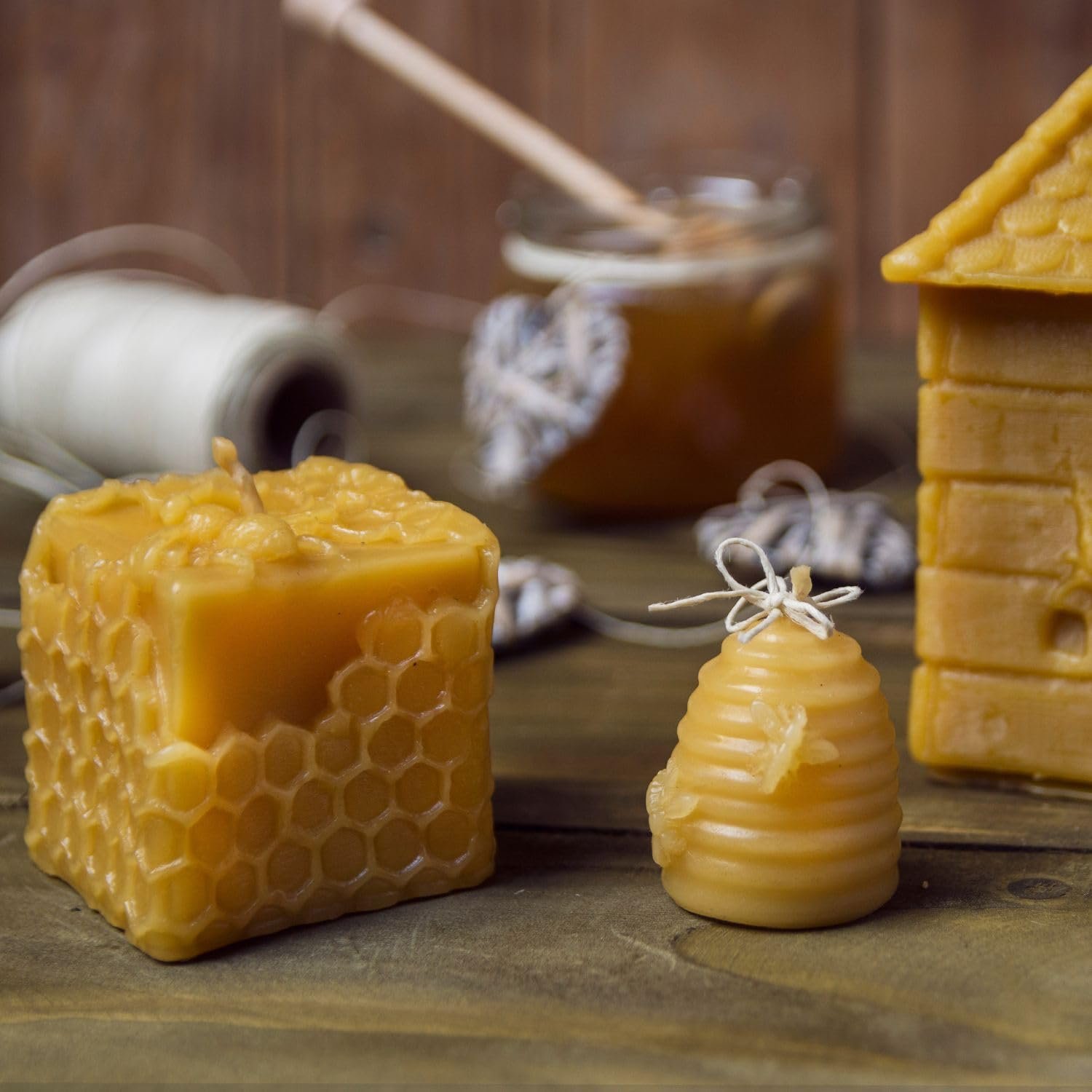 LYSON Kerzengießform Silikonform Bienenkorbklein Höhe 4,5 cm Silikon Kerzenform für Sojawachs Bienenwachs Gips Seifer Aromatherapie Kerzenherstellung Bienenwachskerzen Geschenkidee - Image 8