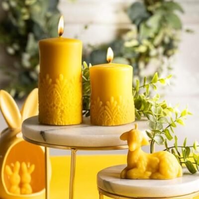 LYSON Kerzengießform Silikonform Das Rosenbärchen Höhe: 9,5 Cm für Bienenwachskerzen Giessform zur Kerzenherstellung Bienenwachskerzen gießen Geschenkidee wiederverwendbar - Image 10