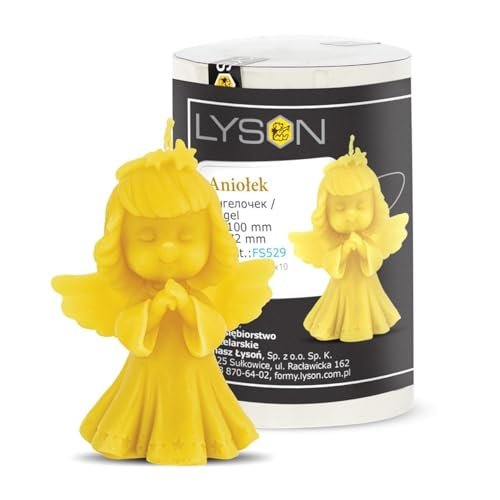 LYSON Kerzengießform Silikonform Engelchen Höhe 10 cm Silikon Kerzenform für Sojawachs Bienenwachs Gips Seifer Aromatherapie Kerzenherstellung Bienenwachskerzen Geschenkidee - Image 7