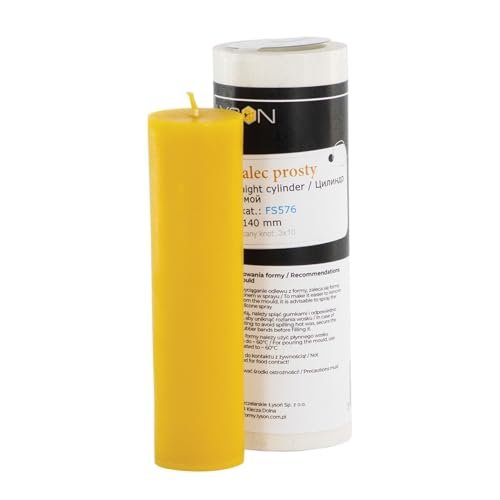 LYSON Kerzengießform Silikonform Gerade zylinder Höhe 16 cm Silikon Kerzenform für Sojawachs Bienenwachs Gips Seifer Aromatherapie Kerzenherstellung Bienenwachskerzen Geschenkidee - Image 3