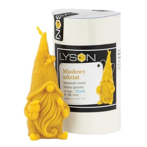 LYSON Kerzengießform Silikonform Honigzwerg Höhe 8,8 cm Silikon Kerzenform für Sojawachs Bienenwachs Gips Seifer Aromatherapie Kerzenherstellung Bienenwachskerzen Geschenkidee - Image 6