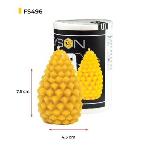 LYSON Kerzengießform Silikonform Kegel Höhe 8,5 cm Silikon Kerzenform für Sojawachs Bienenwachs Gips Seifer Aromatherapie Kerzenherstellung Bienenwachskerzen Geschenkidee - Image 4