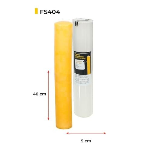 LYSON Kerzengießform Silikonform Kirchen Kerze Höhe 43 cm Silikon Kerzenform für Sojawachs Bienenwachs Gips Seifer Aromatherapie Kerzenherstellung Bienenwachskerzen Geschenkidee - Image 3