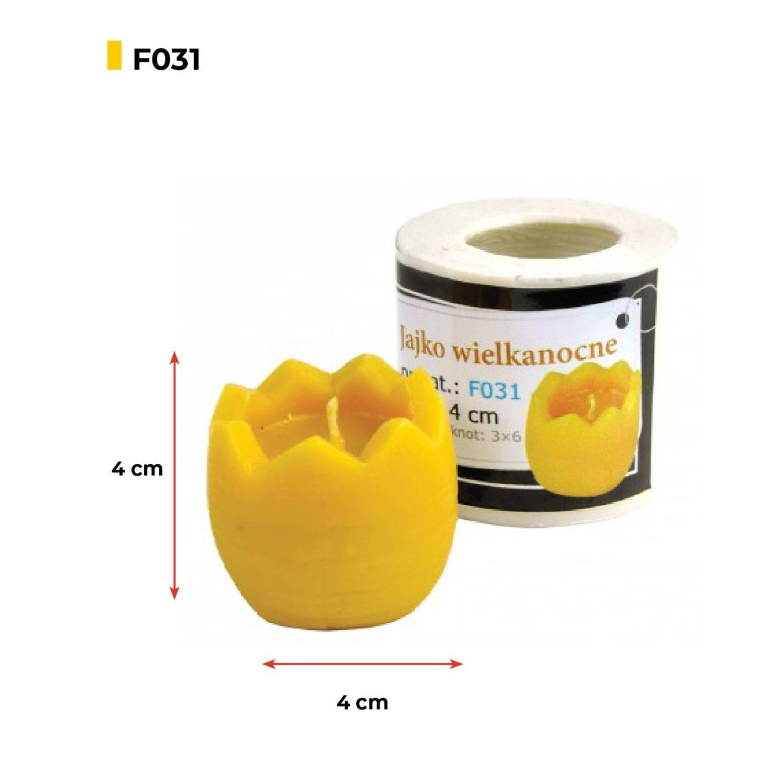 LYSON Kerzengießform Silikonform Osterei Höhe 5,5 cm Silikon Kerzenform für Sojawachs Bienenwachs Gips Seifer Aromatherapie Kerzenherstellung Bienenwachskerzen Geschenkidee - Image 2