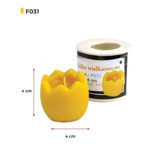 LYSON Kerzengießform Silikonform Osterei Höhe 5,5 cm Silikon Kerzenform für Sojawachs Bienenwachs Gips Seifer Aromatherapie Kerzenherstellung Bienenwachskerzen Geschenkidee - Image 4