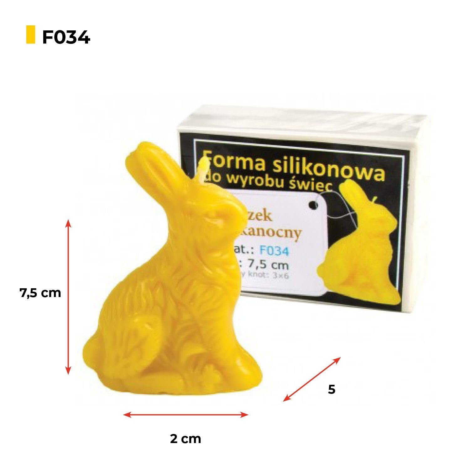 LYSON Kerzengießform Silikonform Set Ostern Lamm Hoch 7 cm Osterei mit Blumen- Hoch: 8,5 cm, Hase Hoch: 7,5 cm Kerzenform Osterdekoration Kerzengießform Bienenwachs Kerzenherstellung - Image 5