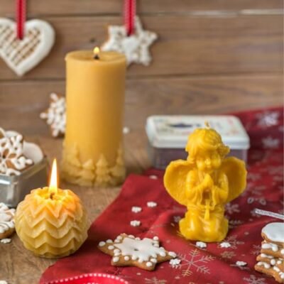 LYSON Kerzengießform Silikonform Silikon Kerzenform für Sojawachs Bienenwachs Gips Seifer Aromatherapie Kerzenherstellung Bienenwachskerzen Geschenkidee - Image 10