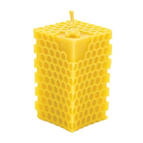 LYSON Kerzengießform Silikonform Wabenwürfel Höhe 7,5 cm Silikon Kerzenform für Sojawachs Bienenwachs Gips Seifer Aromatherapie Kerzenherstellung Bienenwachskerzen Geschenkidee - Image 7
