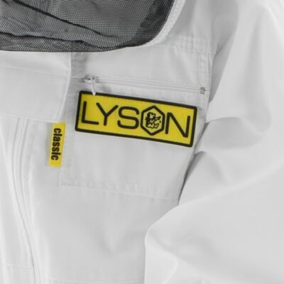 LYSON Kinderanzug mit abnehmbaren Hut Kinderoverall mit Schleier Schutzkleidung für Kinder, Imker Anzug Imkeranzug Schutz vor Bienen 128 - Image 10