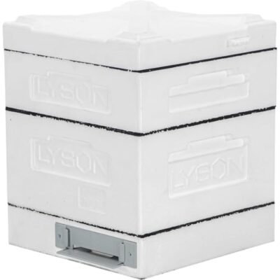 LYSON Mini Bienenstock Bienenbeute Dadant CLASSIC für Modulrahmen, Höhe 145 mm, unlackiert - Image 10