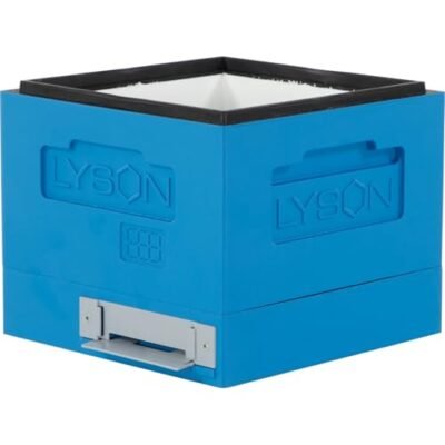 LYSON Mini-Zarge für Mini-Bienenstock Dadant CLASSIC für Modulrahmen, Höhe 145 mm, lackiert (blau) - Image 7