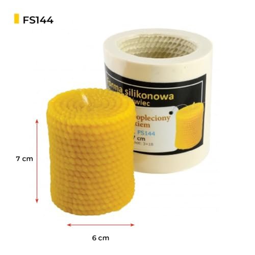 LYSON Silikonform – Mit Schnur umwickelter Zylinder – Höhe 7 cm - Image 7